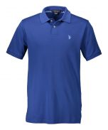Midnight Indigo Interlock Polo