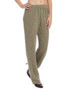 Olive & Black Bouclé Trouser Pants