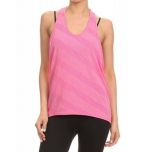 Pink Racerback Tank