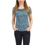 Blue Fields Drape Top