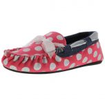 Pink & White Pollka Dots Moccasins 