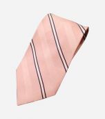 Mens Silk Stripe Luxury Jacquard Necktie