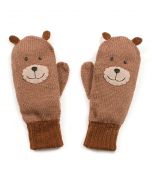 Brown Bear Mittens