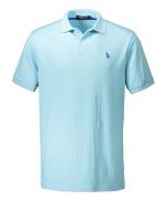 Capri Heather Interlock Polo