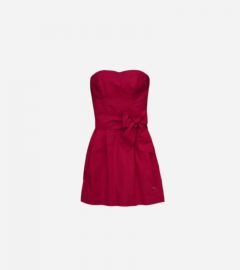 Slim Fit Strapless Dress