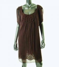 Brown Shift Dress