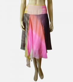 Asymmetrical Fully Lined Skirt