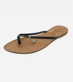 Charmer Embellished Flat Thong Sandal