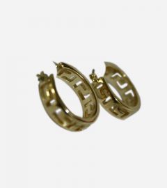 Gold tone Earring