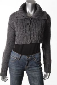 Cable Knit Funnel Neck Sweater