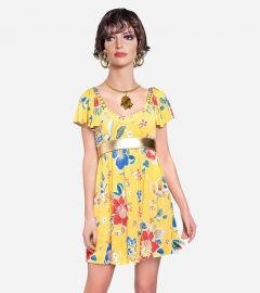 Flutter Sleeve Dress