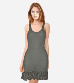 Sea Mist Lace Tank Top Summer Dress Shirt