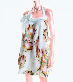 Printed Swimwear Dress Cover-Up