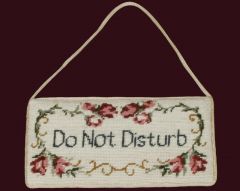 Handmade Needlepoint Door Hanger