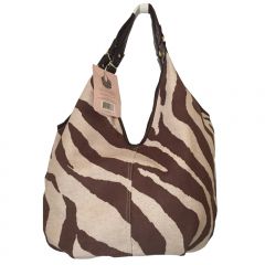 Tan Animal Print Handbag