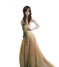 Lilac Sequins Prom Dress