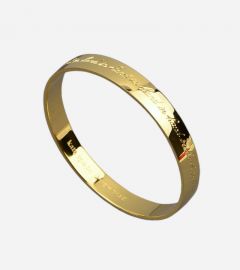Gold Plated Bangle Bracelet