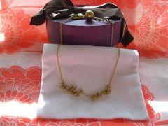 WILD CARD Gold Plated Necklace