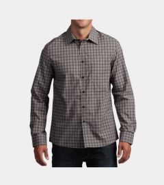 Plaid Print Woven Shirt