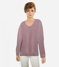 Crew Neck Outwear Sweater